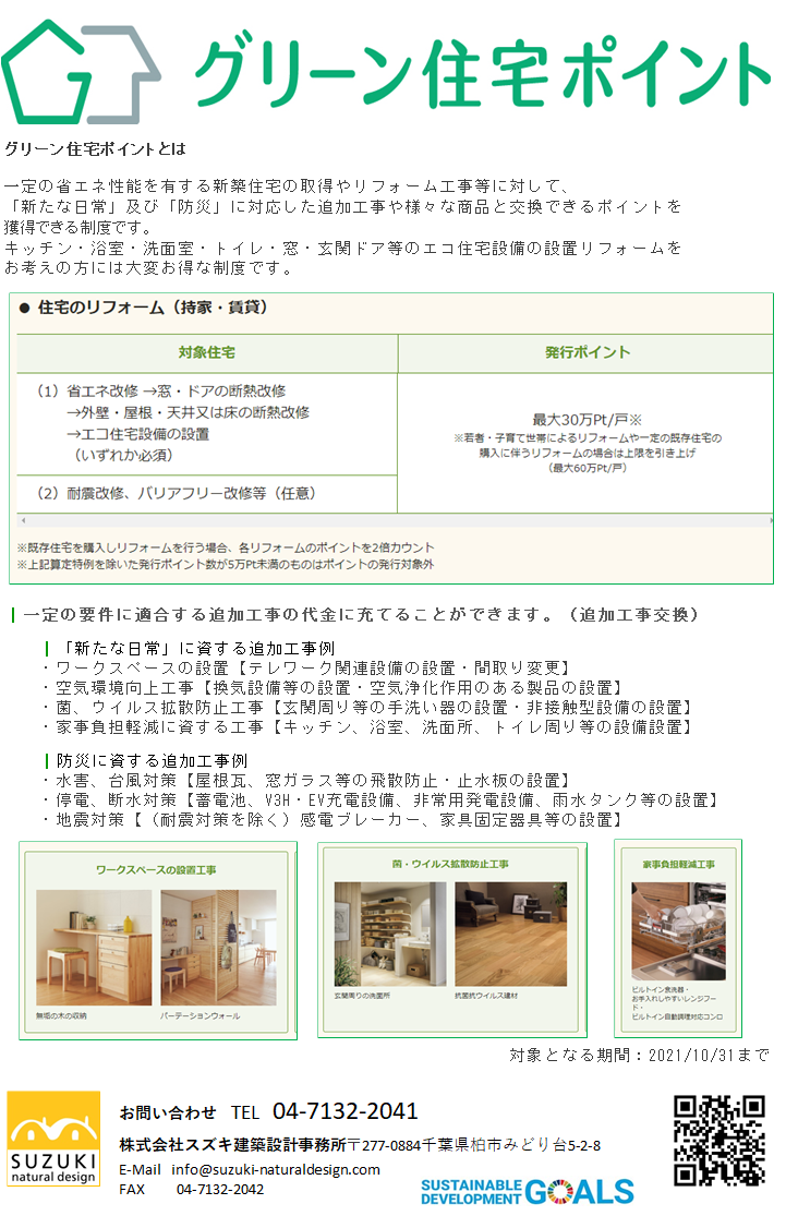 グリーン住宅ポイント