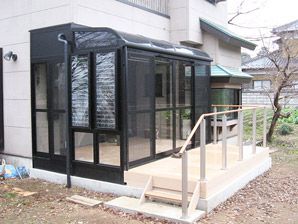 ウッドデッキ・サンルーム工事