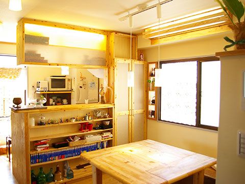 リフォーム後のリビング