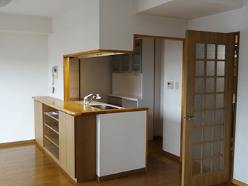 リフォーム前のリビング